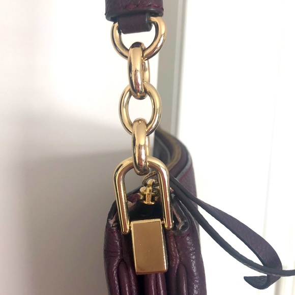 Kate Spade cross-body (purple/ burgundy) - Picture 3 of 7